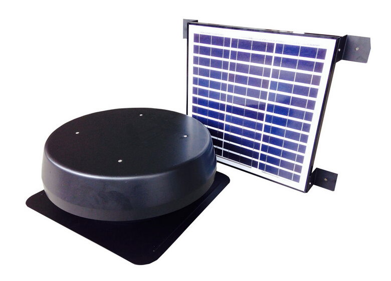 solar roof attic fan