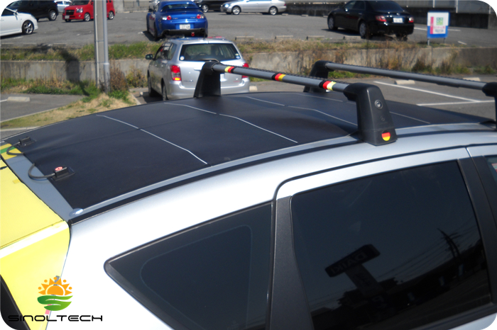 flexbile solar panel for car roof