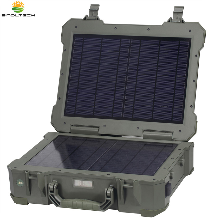 portable solar generator 20W built-in lithium bat